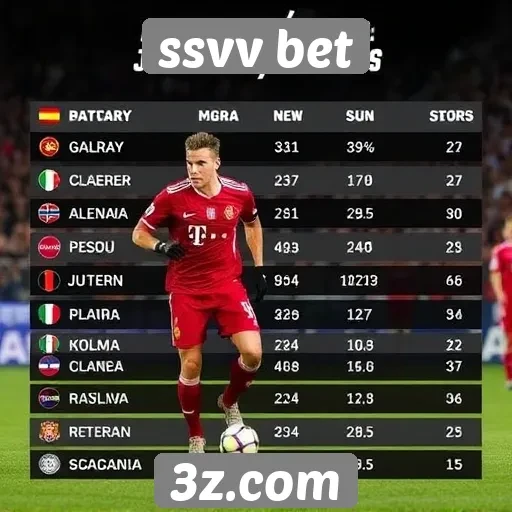 Estatísticas de jogadores do ssvv bet